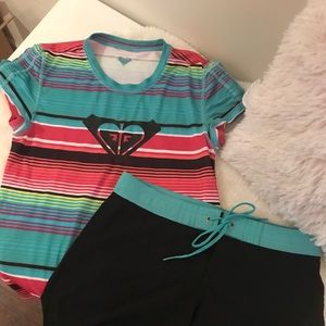 Roxy Girls board short swim set